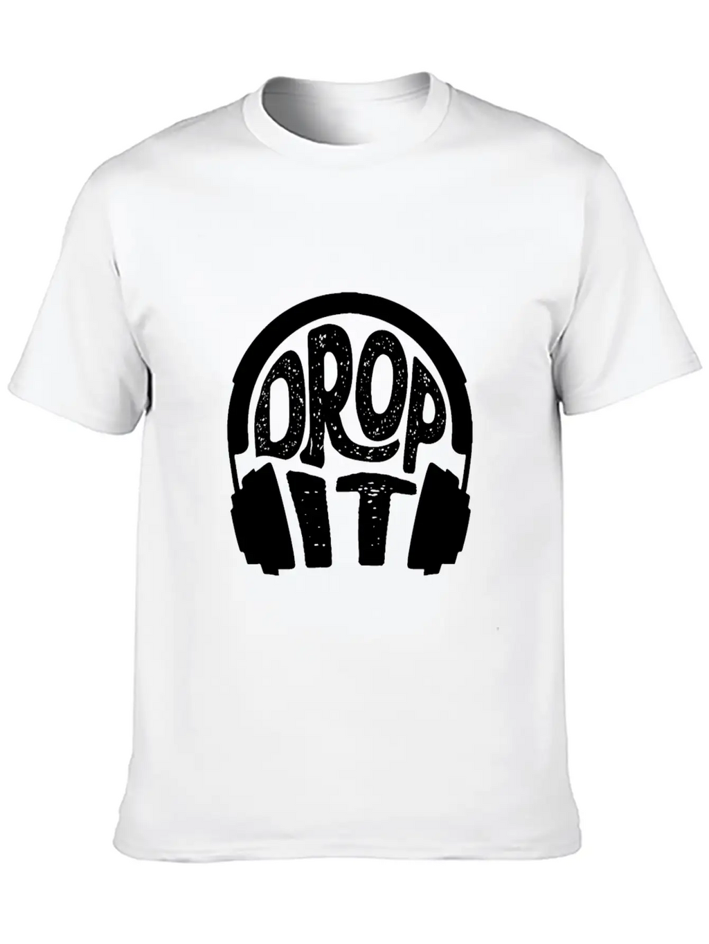 Headphones Music Casual Graphic T-Shirt – Simple And Comfortable Daily Wear