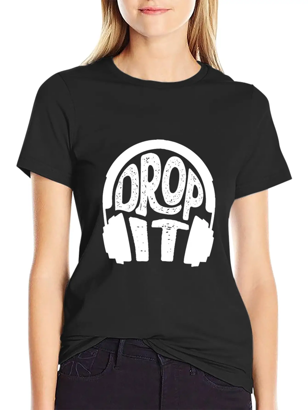 Headphones Music Casual Graphic T-Shirt – Simple And Comfortable Daily Wear