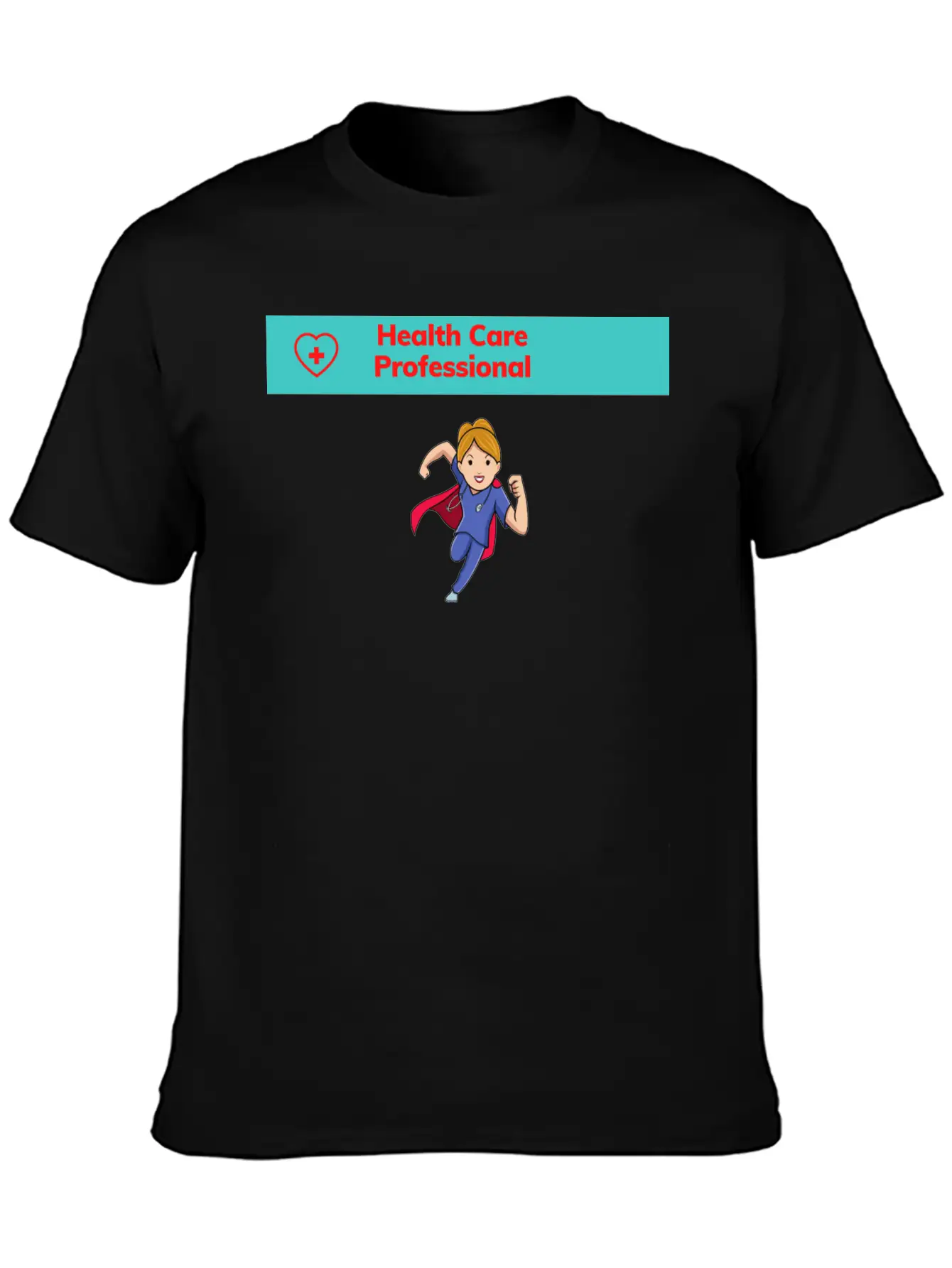 Health Care Professional Unisex Casual T-Shirt – Clean Design For Daily Comfort
