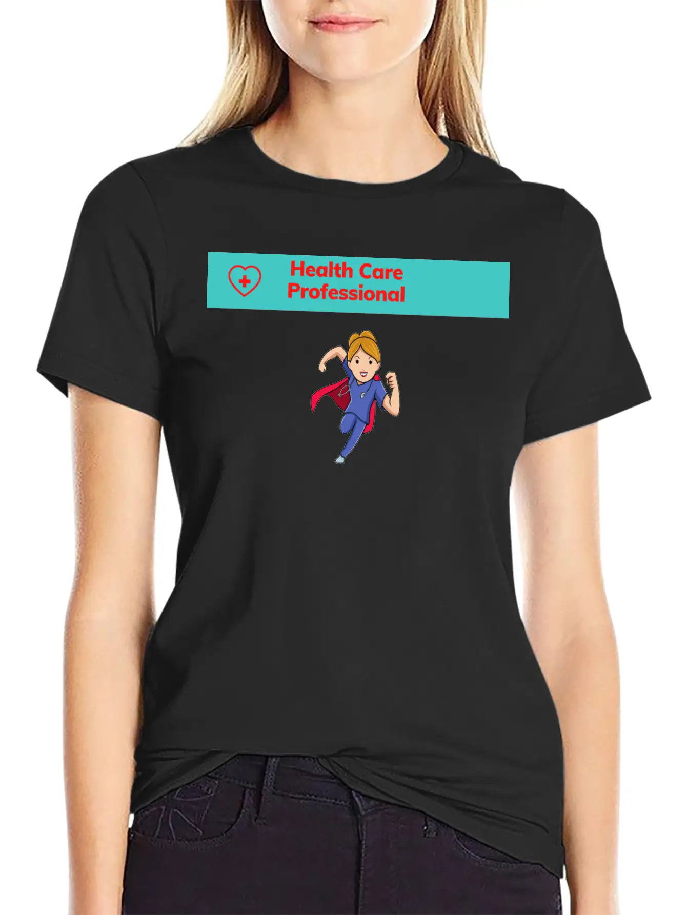 Health Care Professional Unisex Casual T-Shirt – Clean Design For Daily Comfort
