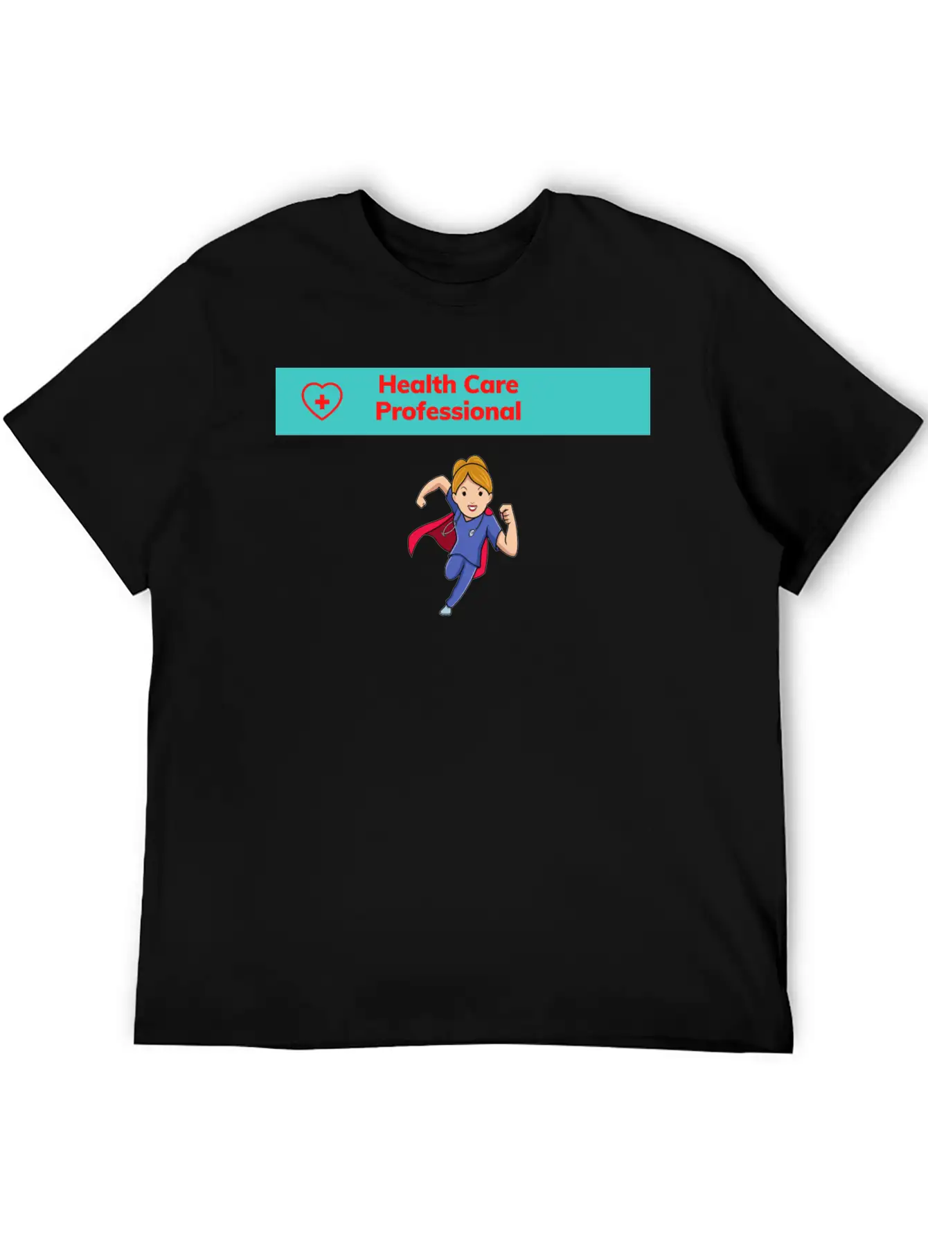 Health Care Professional Unisex Casual T-Shirt – Clean Design For Daily Comfort