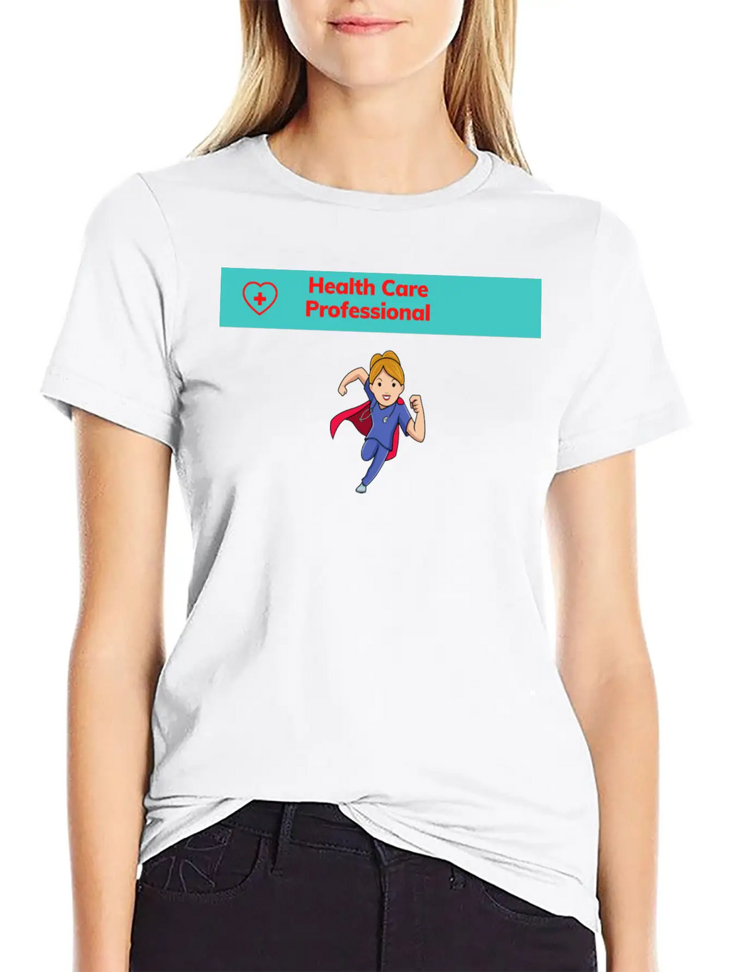 Health Care Professional Unisex Casual T-Shirt – Clean Design For Daily Comfort