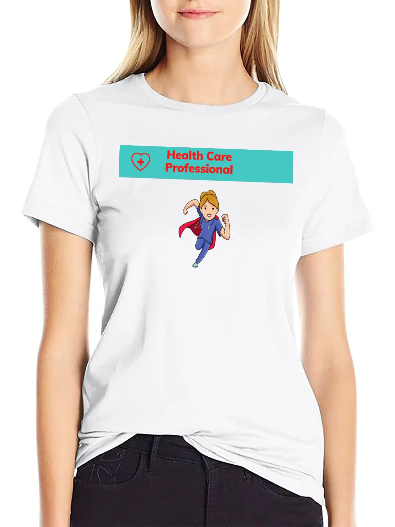 Health Care Professional Unisex Casual T-Shirt – Clean Design For Daily Comfort