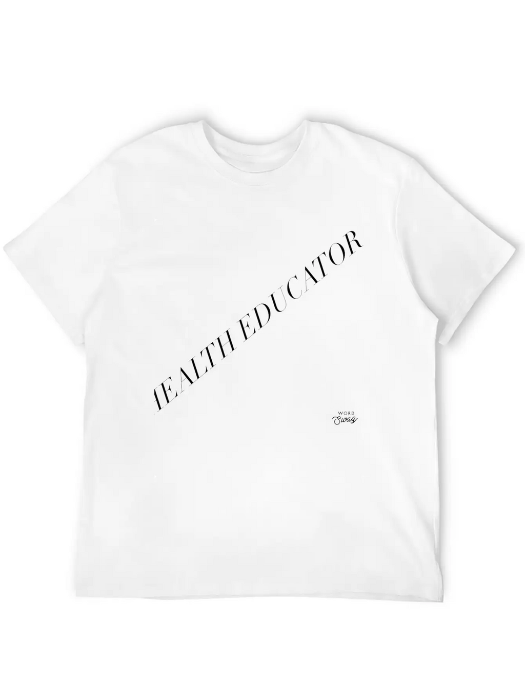 Health Educator Casual Graphic T-Shirt – Simple And Comfortable Daily Wear