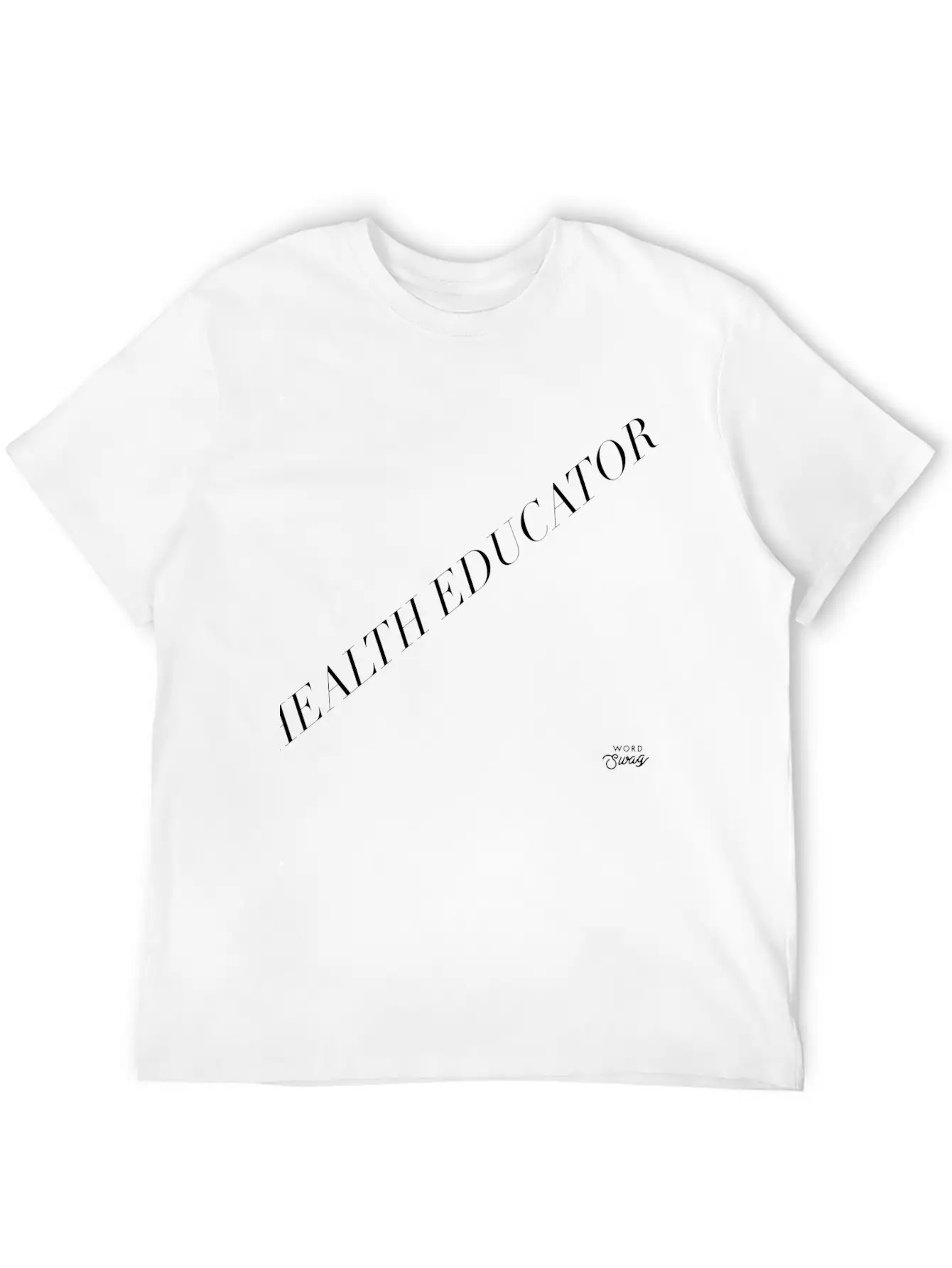 Health Educator Casual Graphic T-Shirt – Simple And Comfortable Daily Wear