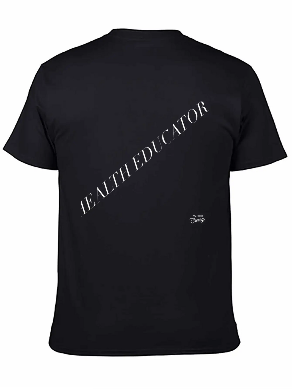 Health Educator Casual Graphic T-Shirt – Simple And Comfortable Daily Wear
