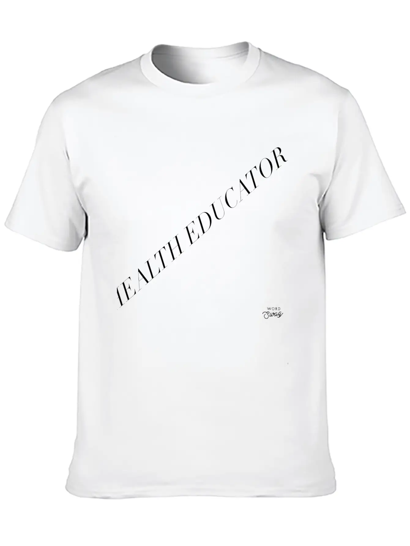 Health Educator Casual Graphic T-Shirt – Simple And Comfortable Daily Wear