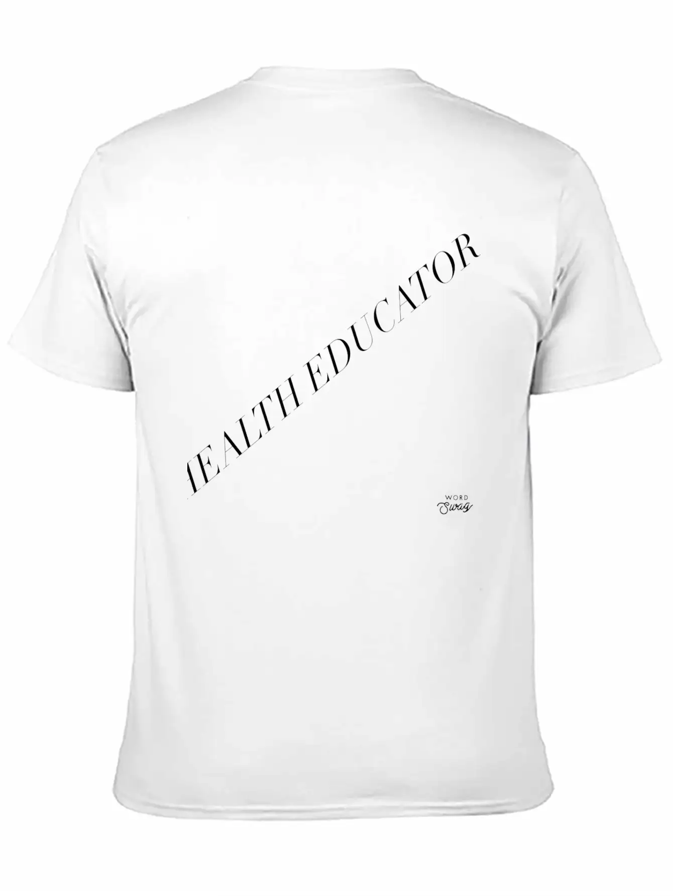 Health Educator Casual Graphic T-Shirt – Simple And Comfortable Daily Wear