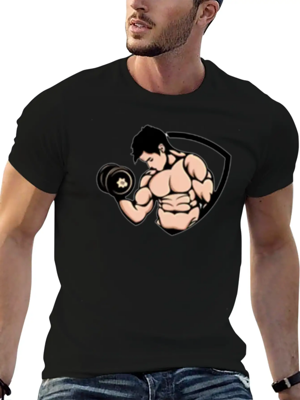 Health Is Wealth Unisex Casual T-Shirt – Clean Design For Daily Comfort