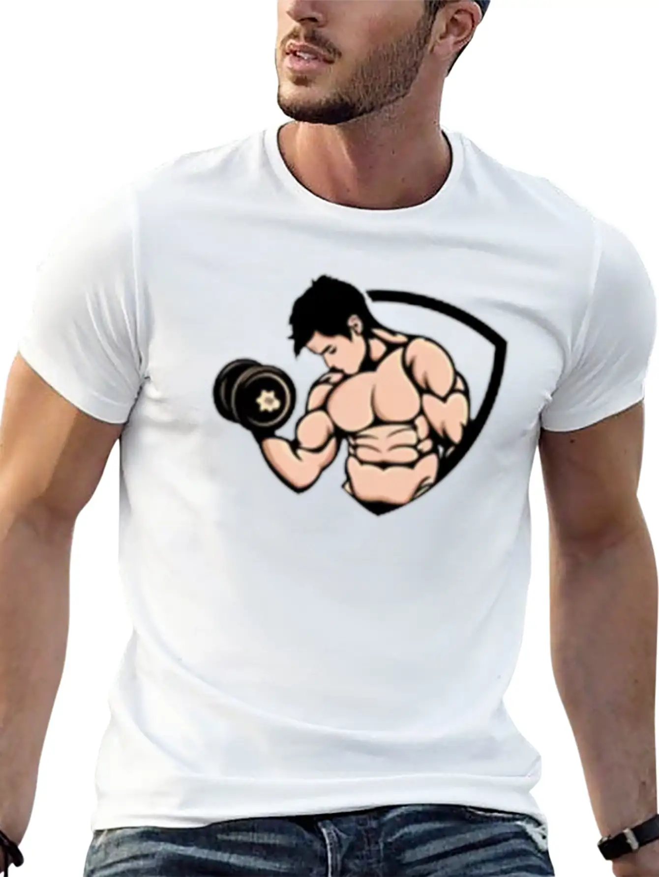 Health Is Wealth Unisex Casual T-Shirt – Clean Design For Daily Comfort
