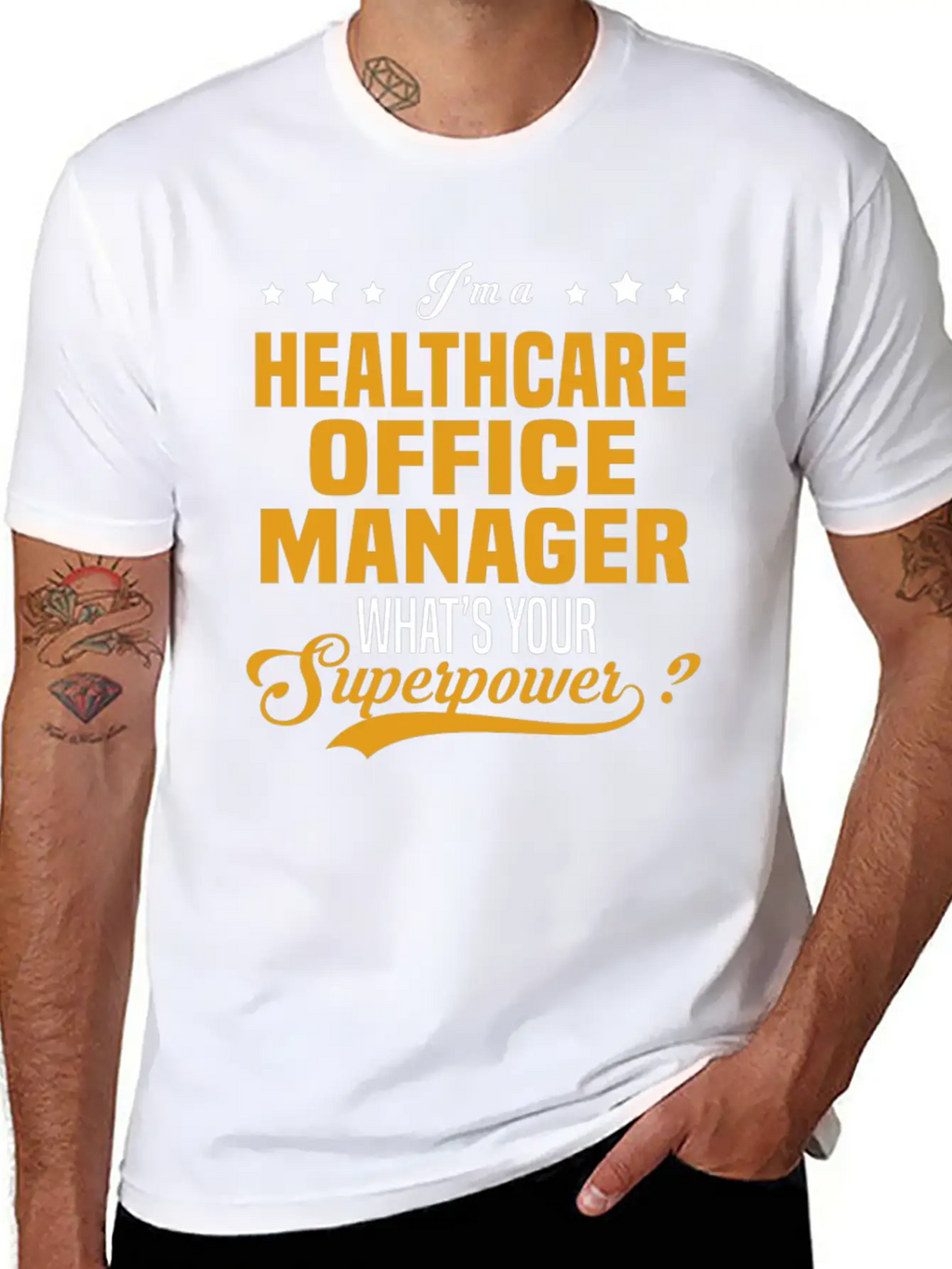 Healthcare Office Manager Breathable Soft Cotton T-Shirt – Timeless Casual Look