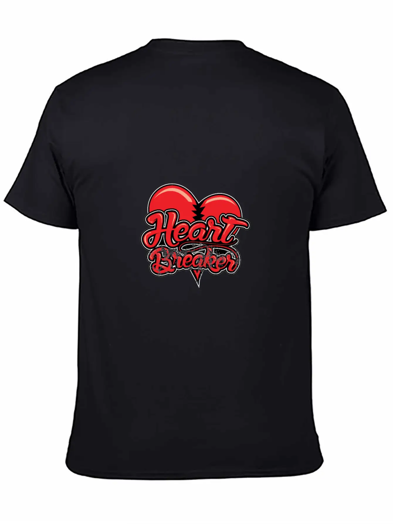 Heart Breaker Valentines Day Essential Cotton Tee For Daily Outfits – Unisex Style