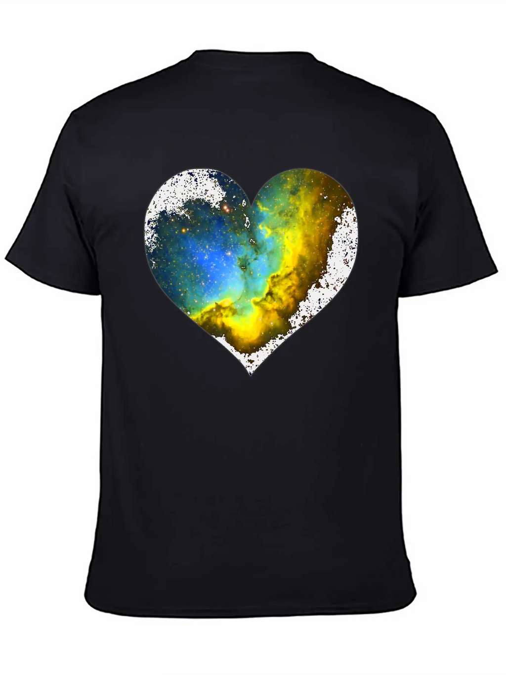 Heart Cosmos Stylish Everyday T-Shirt – Unisex Basic Cotton Tee