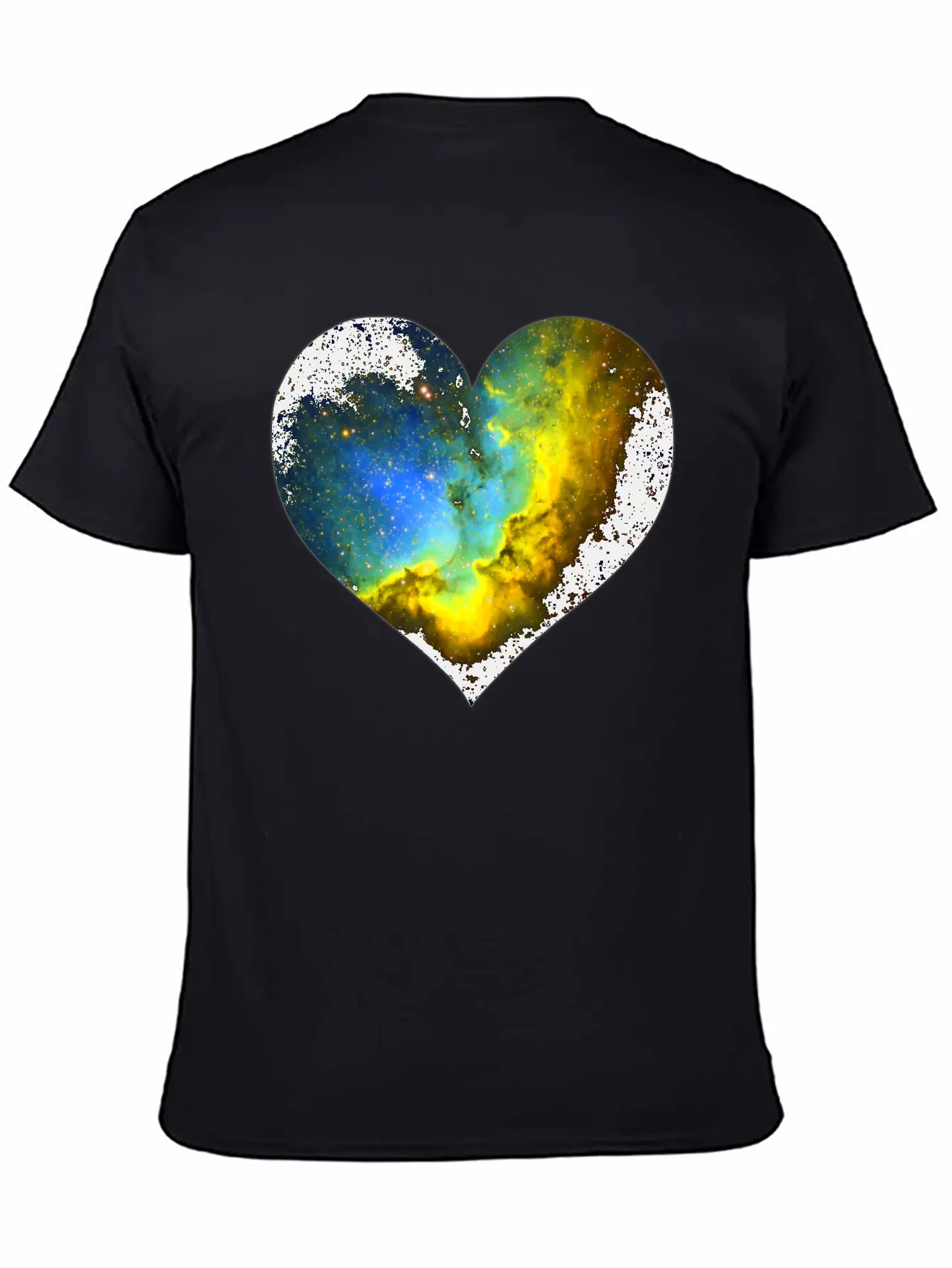 Heart Cosmos Stylish Everyday T-Shirt – Unisex Basic Cotton Tee