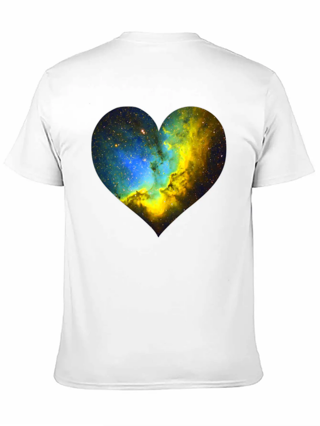 Heart Cosmos Stylish Everyday T-Shirt – Unisex Basic Cotton Tee
