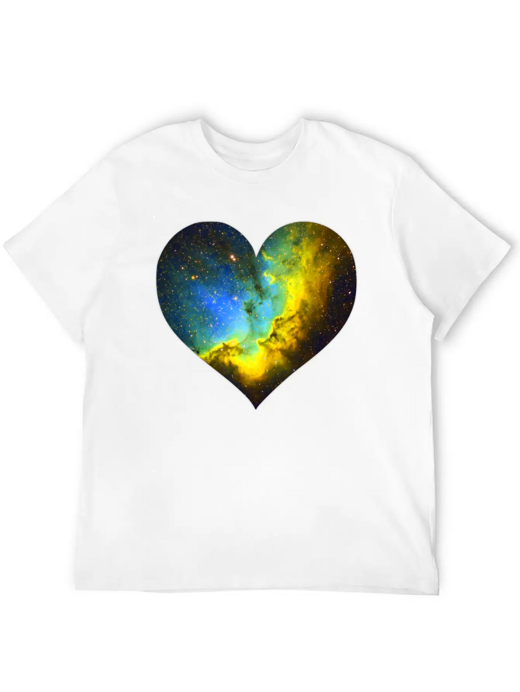 Heart Cosmos Stylish Everyday T-Shirt – Unisex Basic Cotton Tee