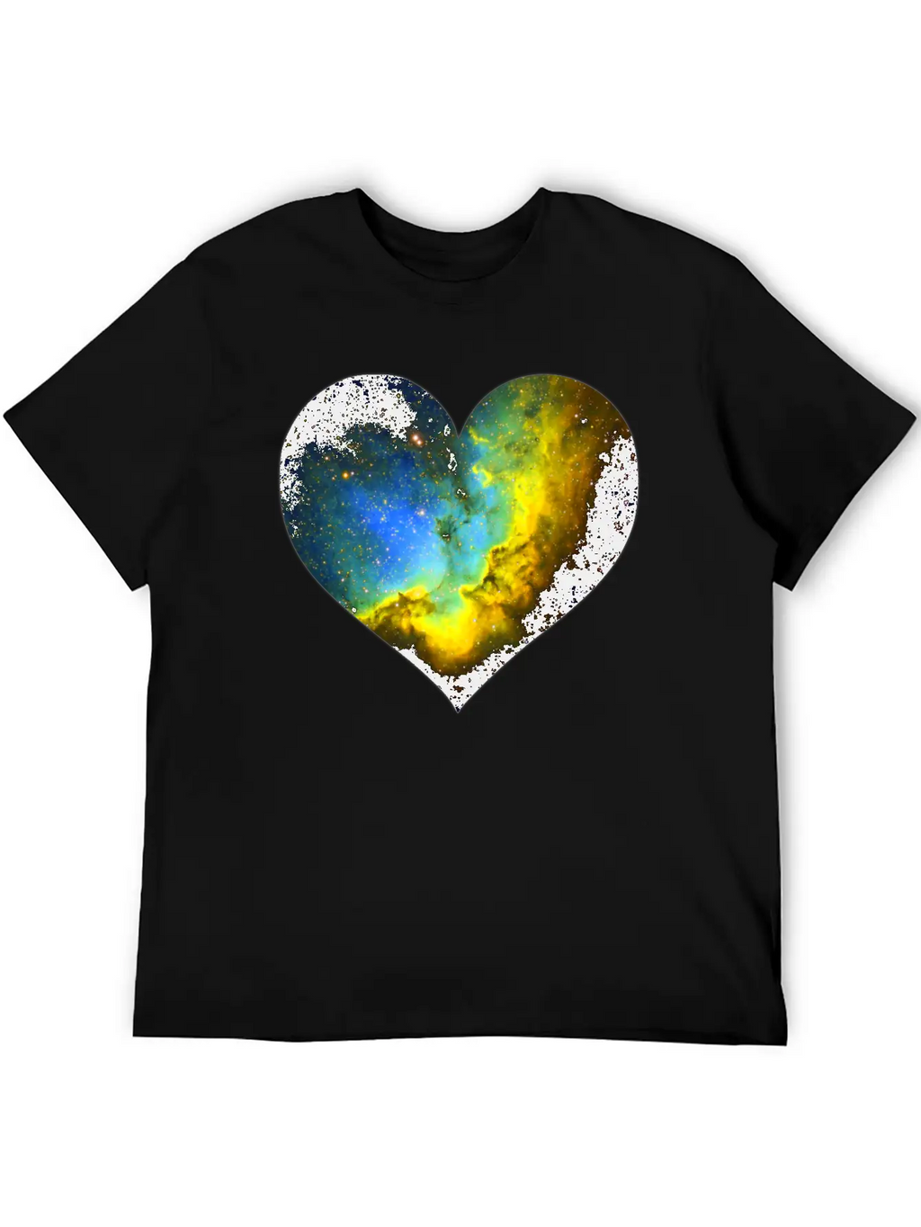 Heart Cosmos Stylish Everyday T-Shirt – Unisex Basic Cotton Tee