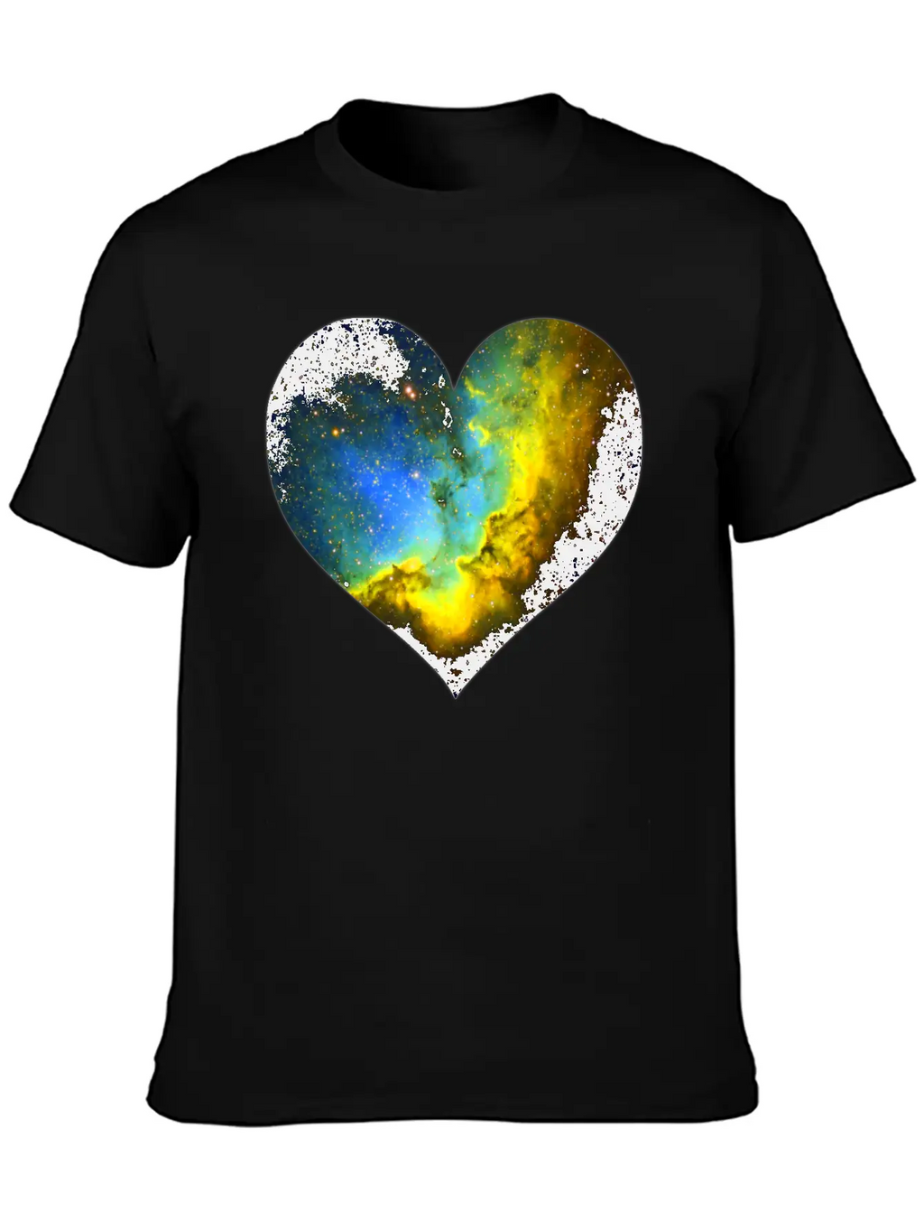 Heart Cosmos Stylish Everyday T-Shirt – Unisex Basic Cotton Tee