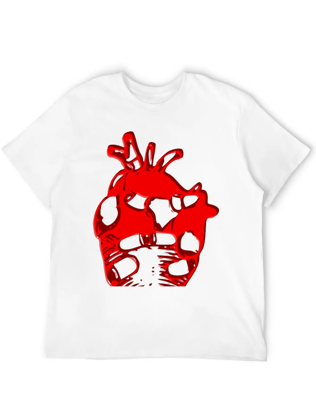 Heart Motif Stylish Everyday T-Shirt – Unisex Basic Cotton Tee