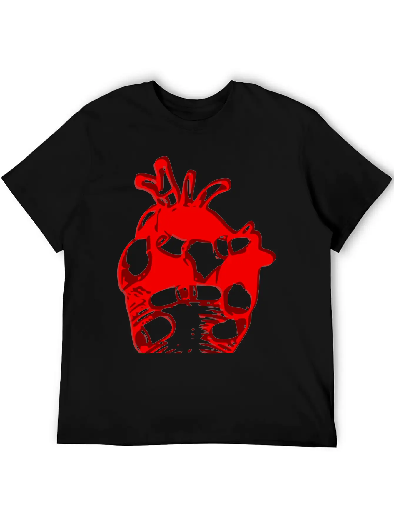 Heart Motif Stylish Everyday T-Shirt – Unisex Basic Cotton Tee