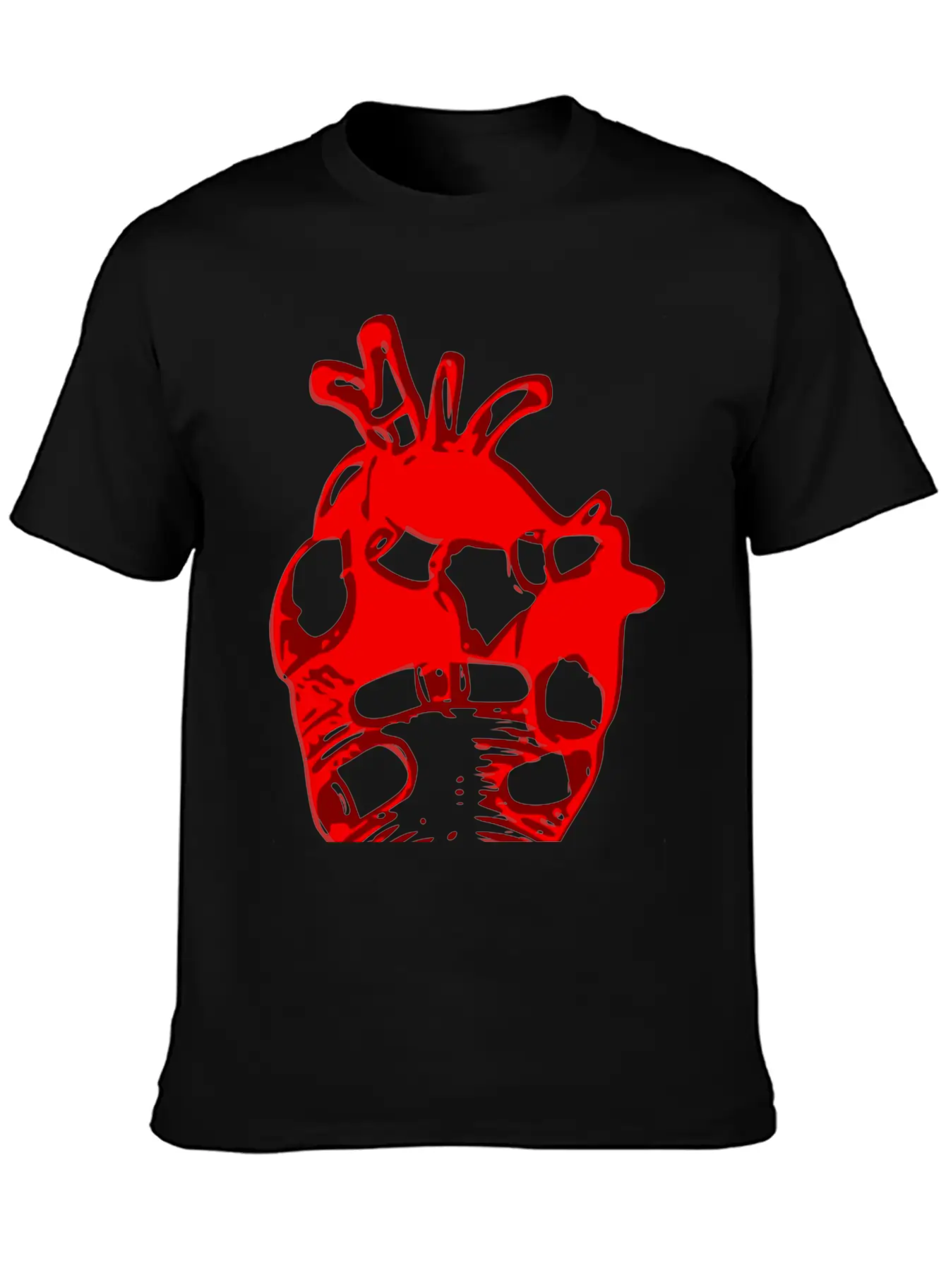 Heart Motif Stylish Everyday T-Shirt – Unisex Basic Cotton Tee