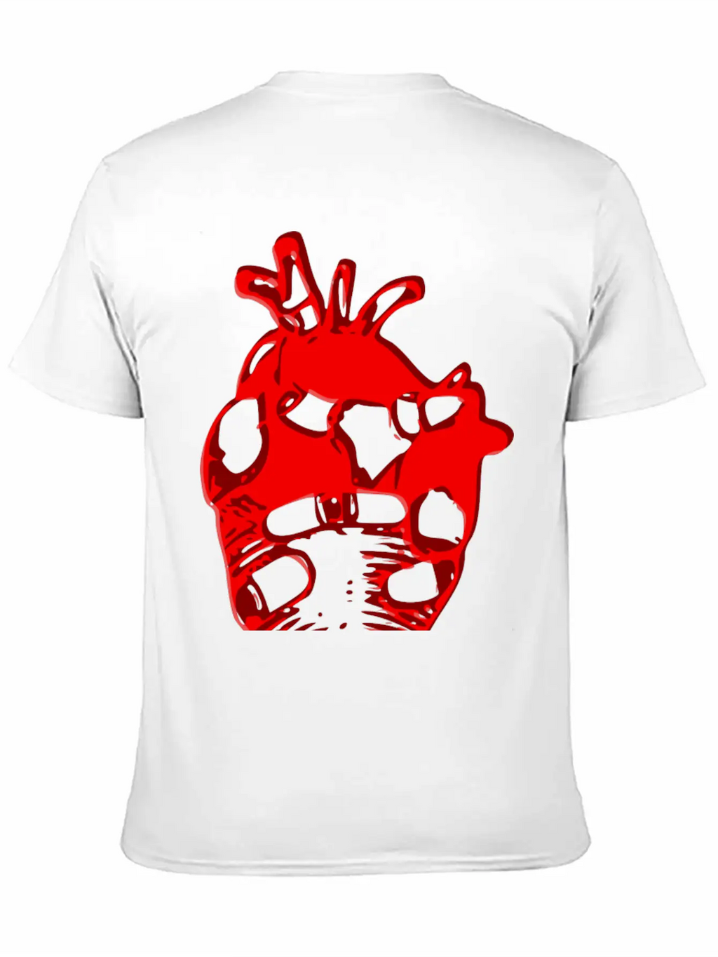 Heart Motif Stylish Everyday T-Shirt – Unisex Basic Cotton Tee