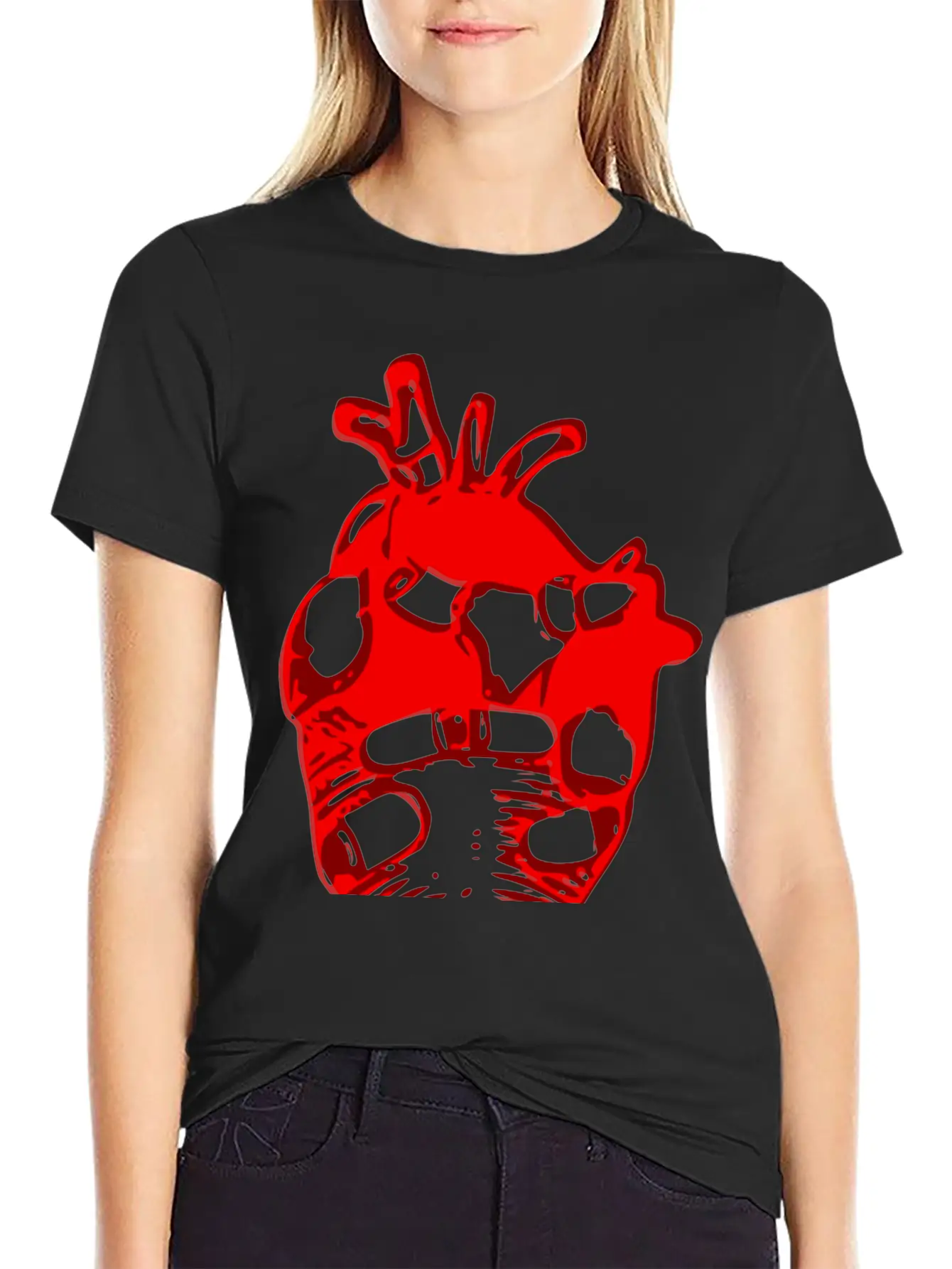 Heart Motif Stylish Everyday T-Shirt – Unisex Basic Cotton Tee