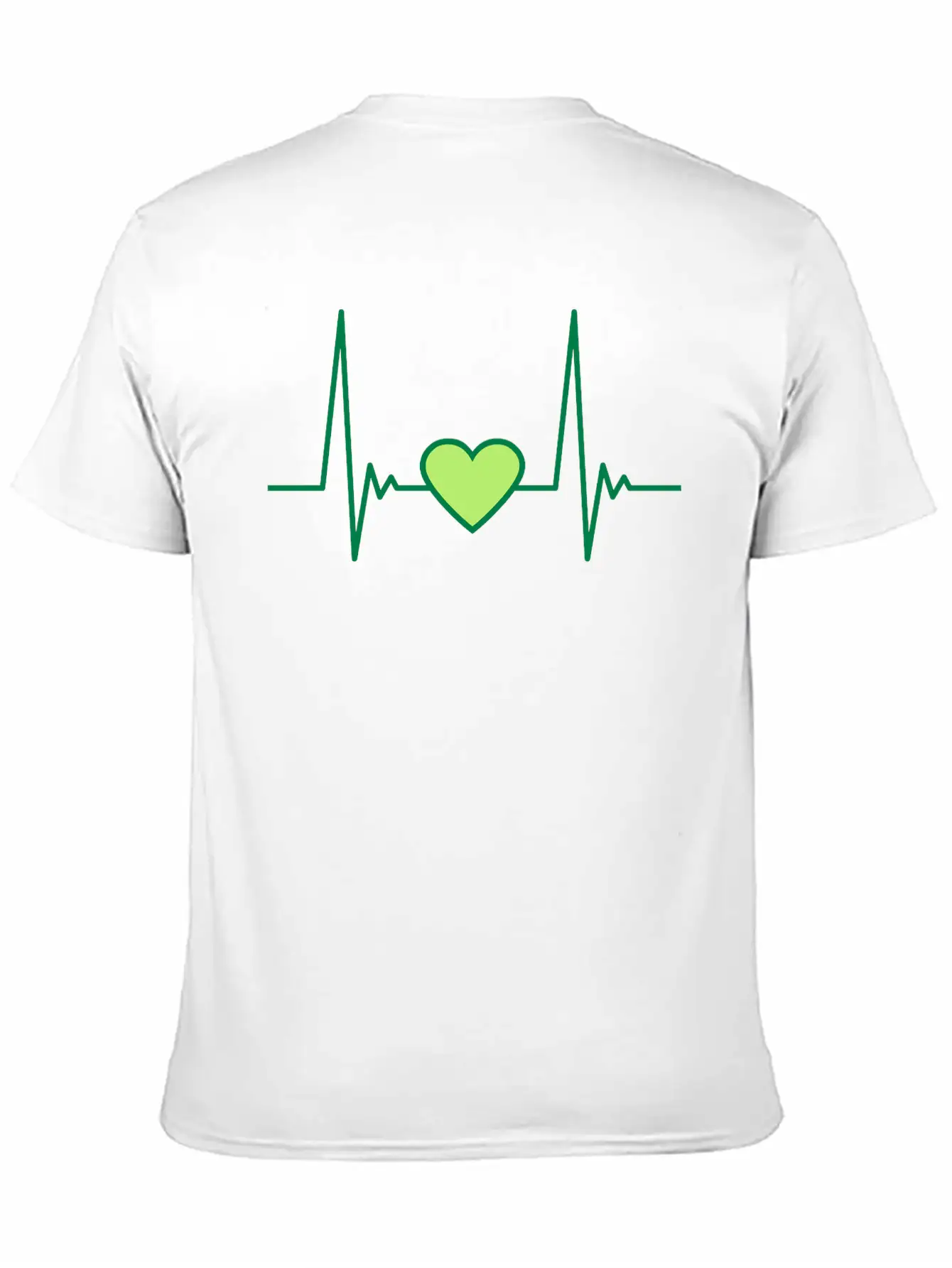 Heart_pulse_2c Breathable Soft Cotton T-Shirt – Timeless Casual Look
