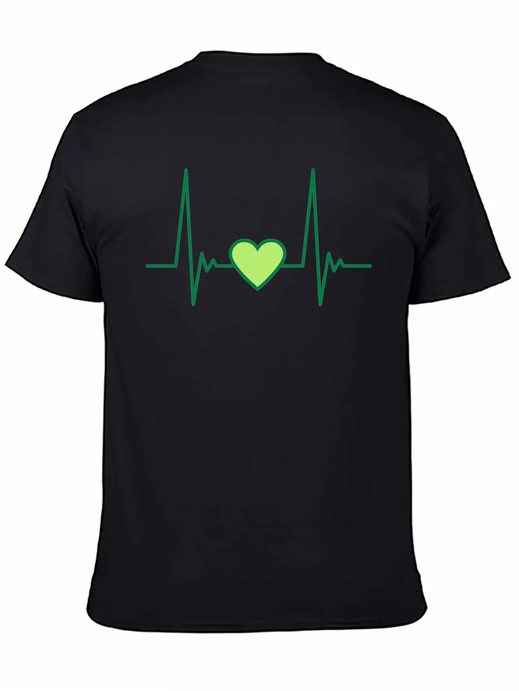 Heart_pulse_2c Breathable Soft Cotton T-Shirt – Timeless Casual Look