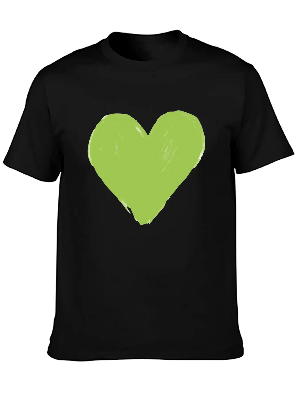 Heart Vegan Meatless Health Gift Unisex Short Sleeve Soft Cotton T-Shirt – Casual Everyday Wear