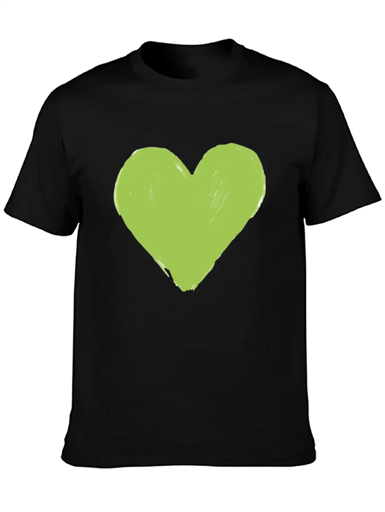 Heart Vegan Meatless Health Gift Unisex Short Sleeve Soft Cotton T-Shirt – Casual Everyday Wear