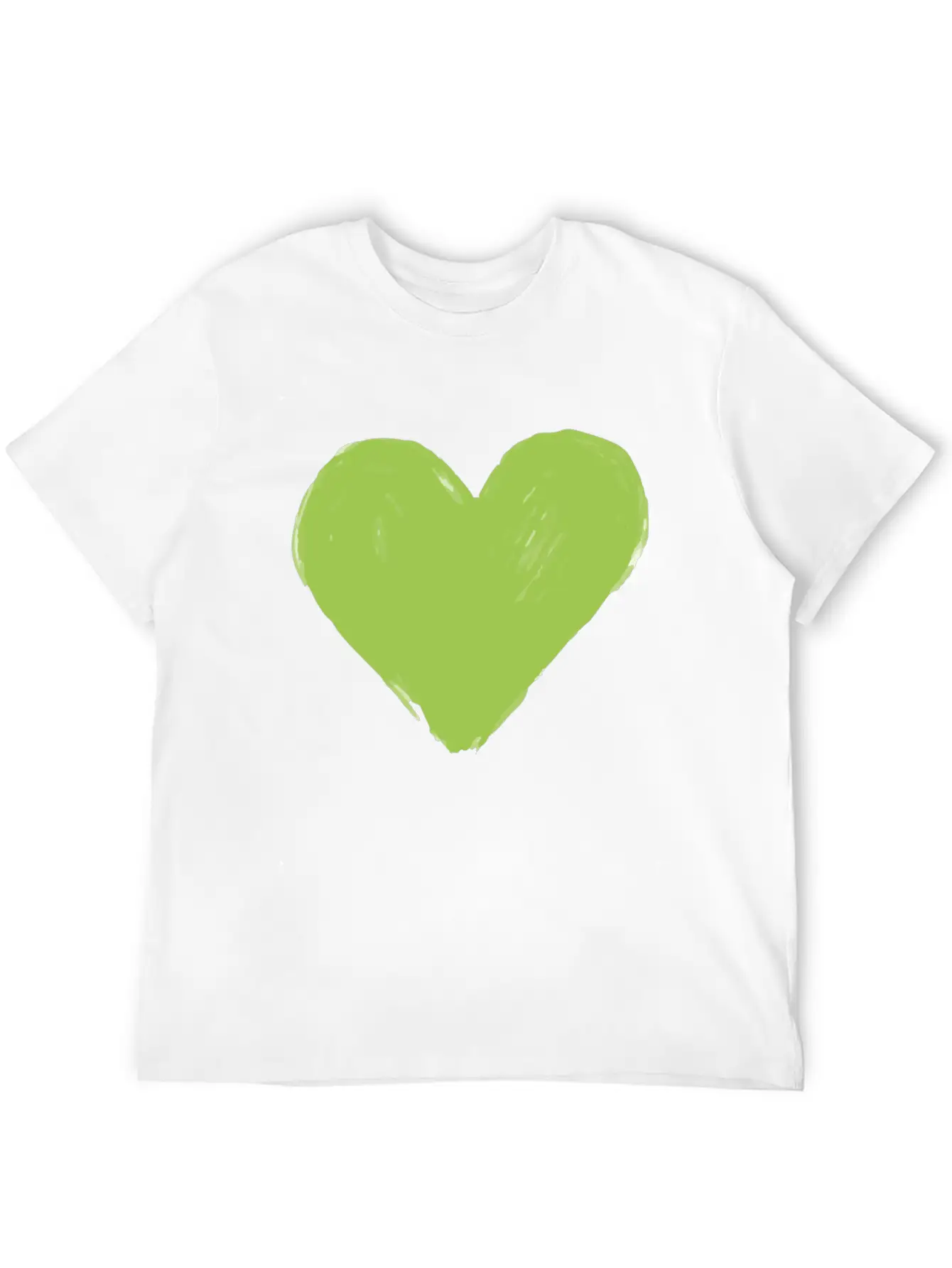 Heart Vegan Meatless Health Gift Unisex Short Sleeve Soft Cotton T-Shirt – Casual Everyday Wear