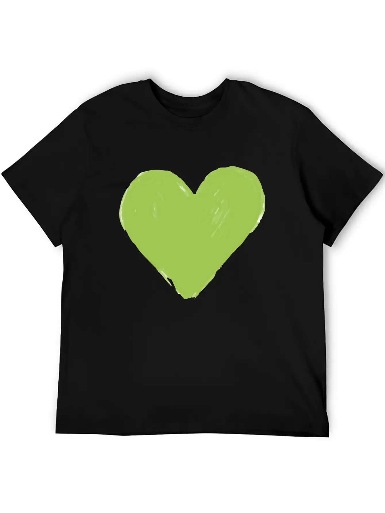 Heart Vegan Meatless Health Gift Unisex Short Sleeve Soft Cotton T-Shirt – Casual Everyday Wear
