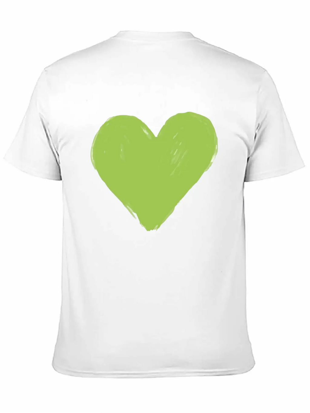 Heart Vegan Meatless Health Gift Unisex Short Sleeve Soft Cotton T-Shirt – Casual Everyday Wear