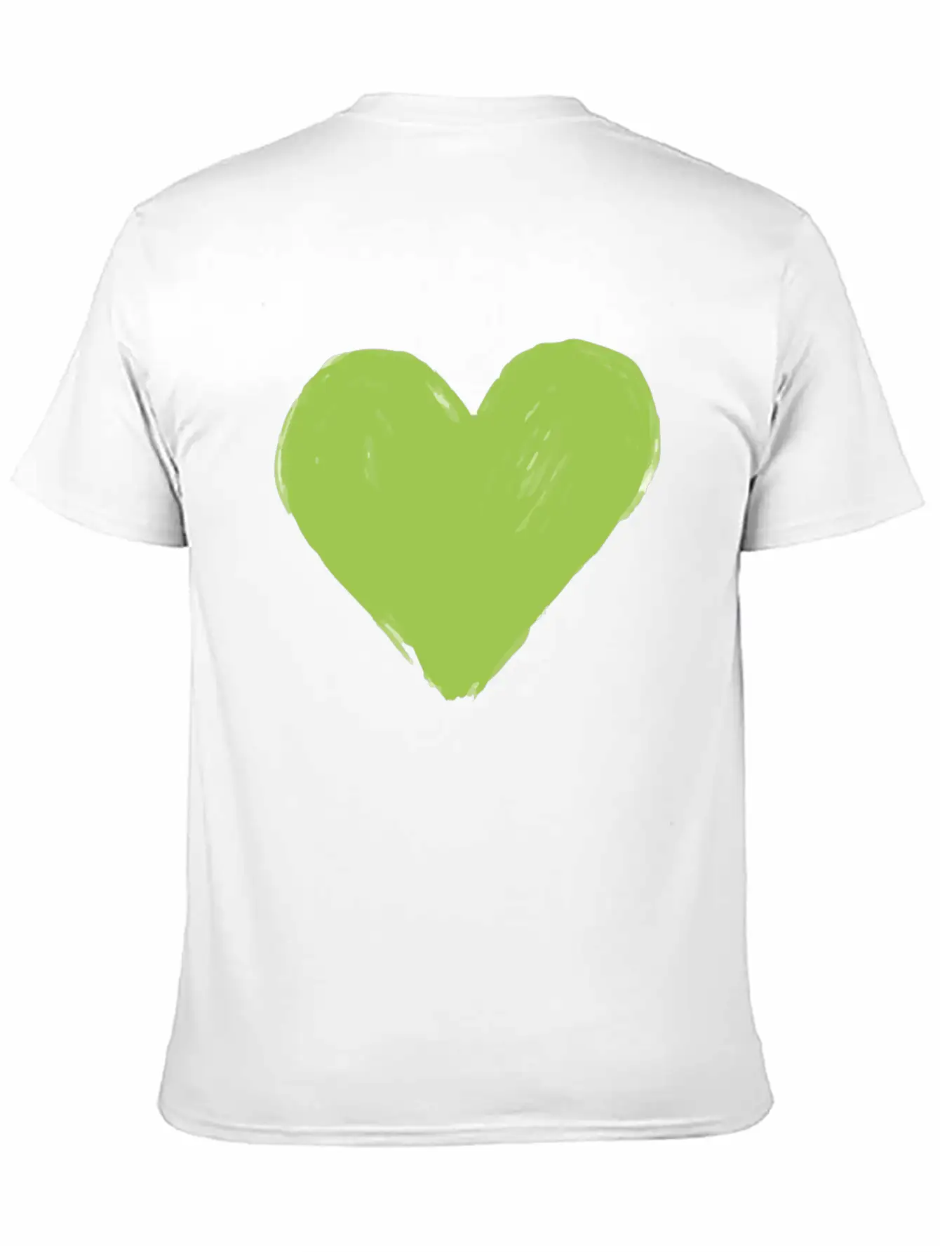Heart Vegan Meatless Health Gift Unisex Short Sleeve Soft Cotton T-Shirt – Casual Everyday Wear