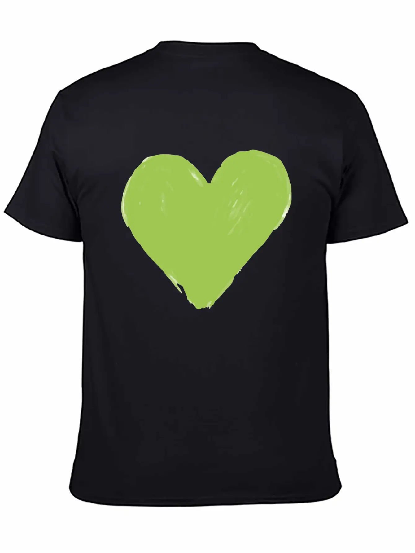 Heart Vegan Meatless Health Gift Unisex Short Sleeve Soft Cotton T-Shirt – Casual Everyday Wear