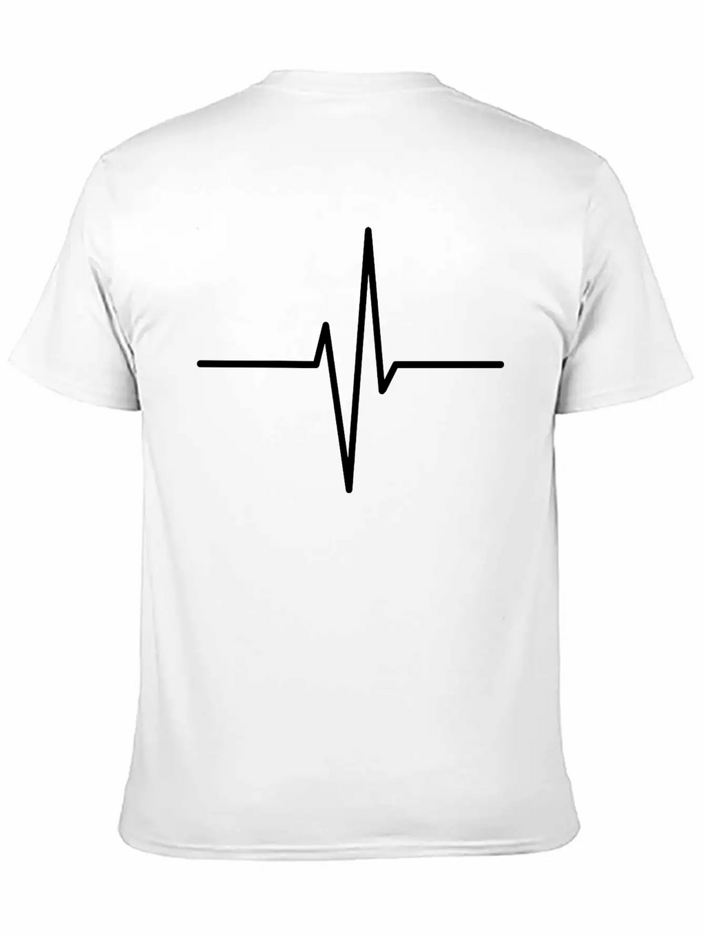 Heartbeat Unisex Casual T-Shirt – Clean Design For Daily Comfort
