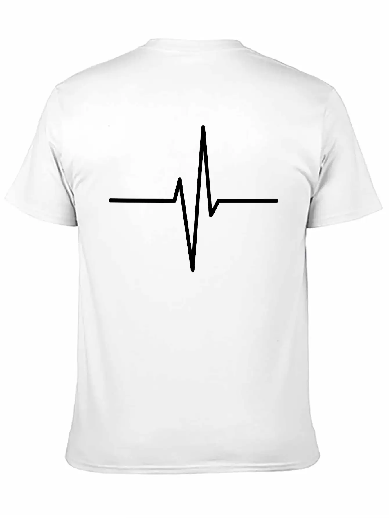 Heartbeat Unisex Casual T-Shirt – Clean Design For Daily Comfort