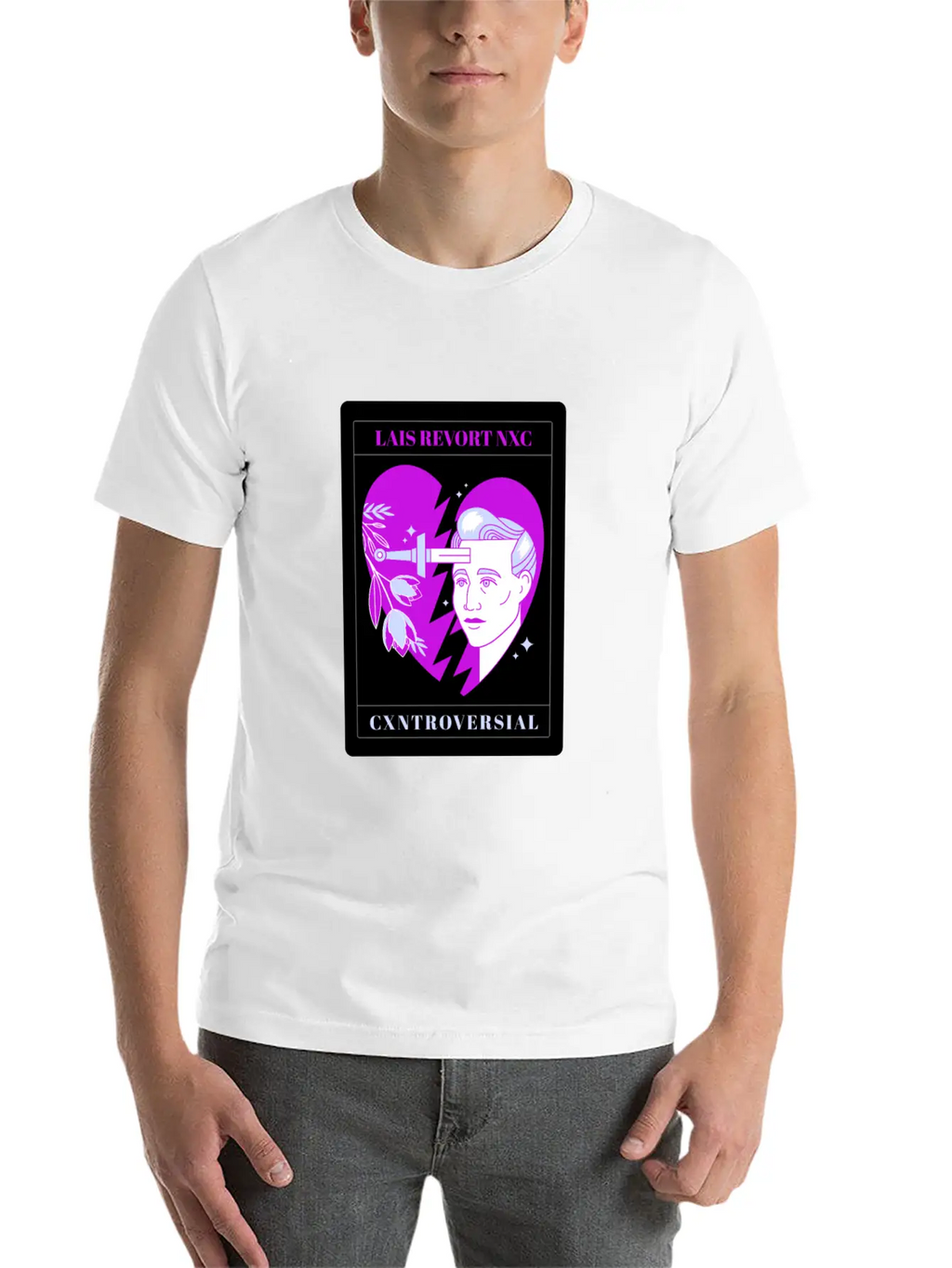 Heartbreak Unisex Casual T-Shirt – Clean Design For Daily Comfort