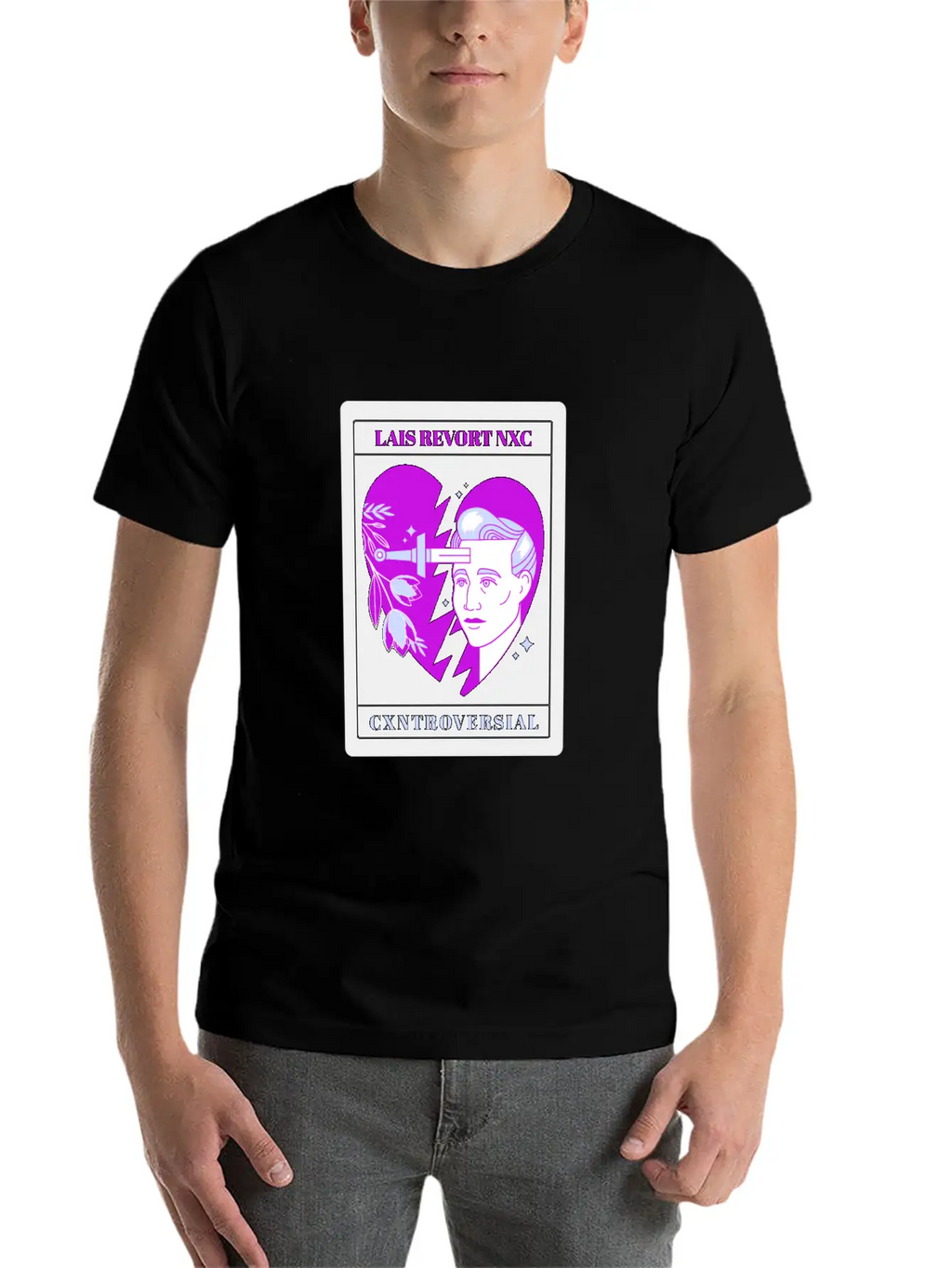 Heartbreak Unisex Casual T-Shirt – Clean Design For Daily Comfort