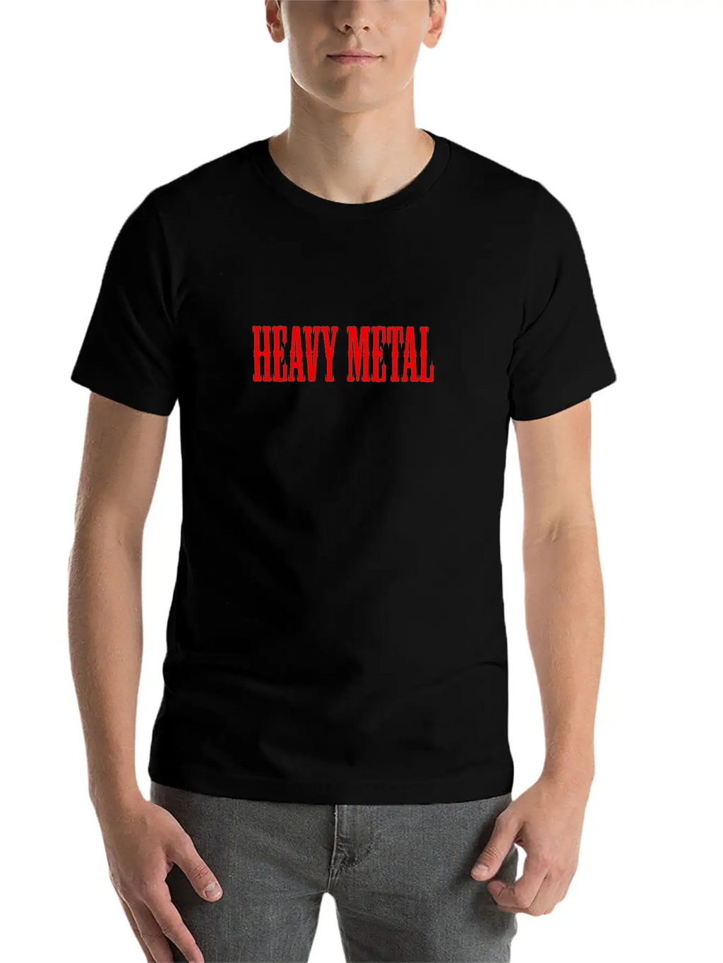Heavy Metal Casual Graphic T-Shirt – Simple And Comfortable Daily Wear