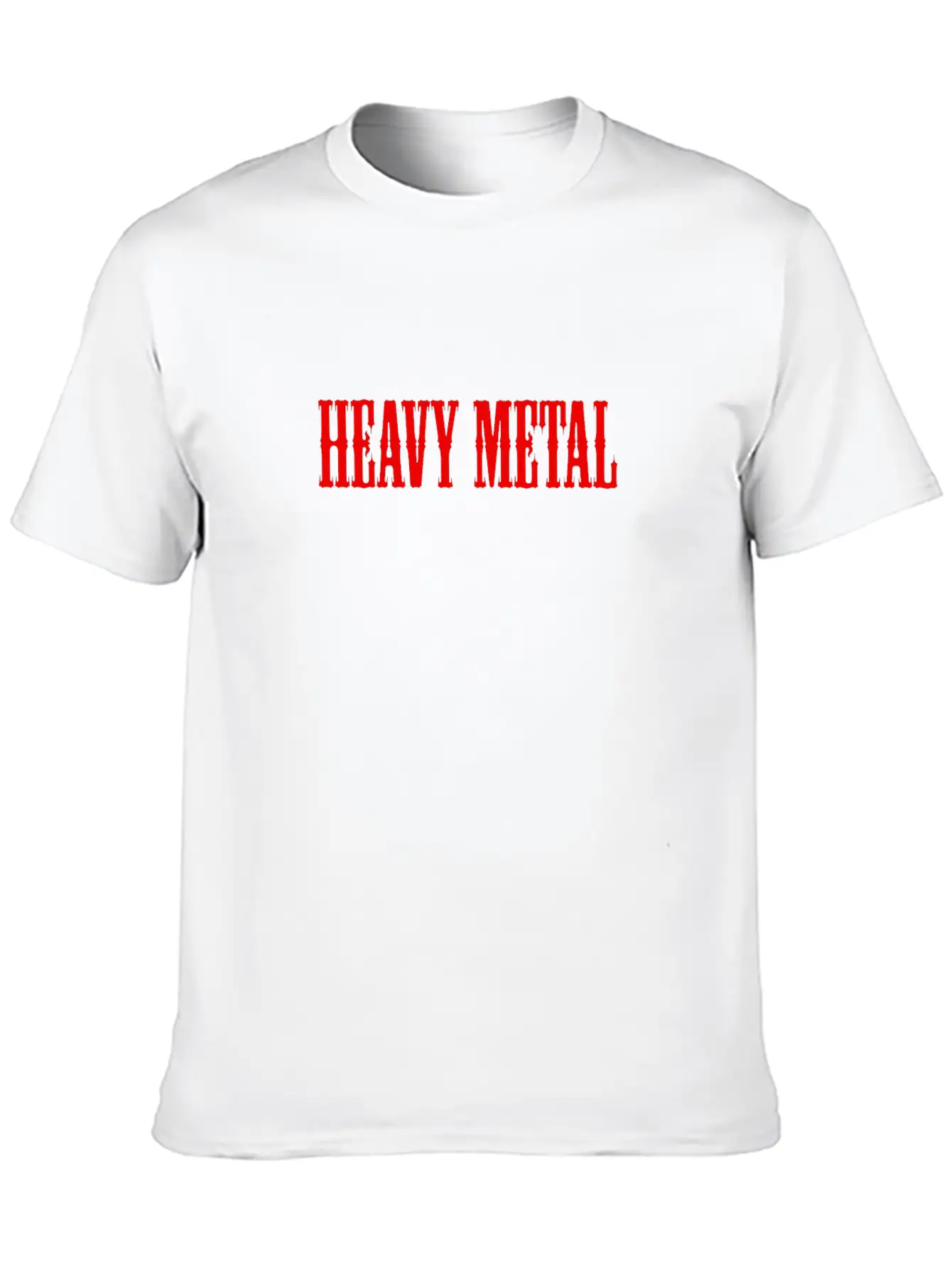 Heavy Metal Casual Graphic T-Shirt – Simple And Comfortable Daily Wear