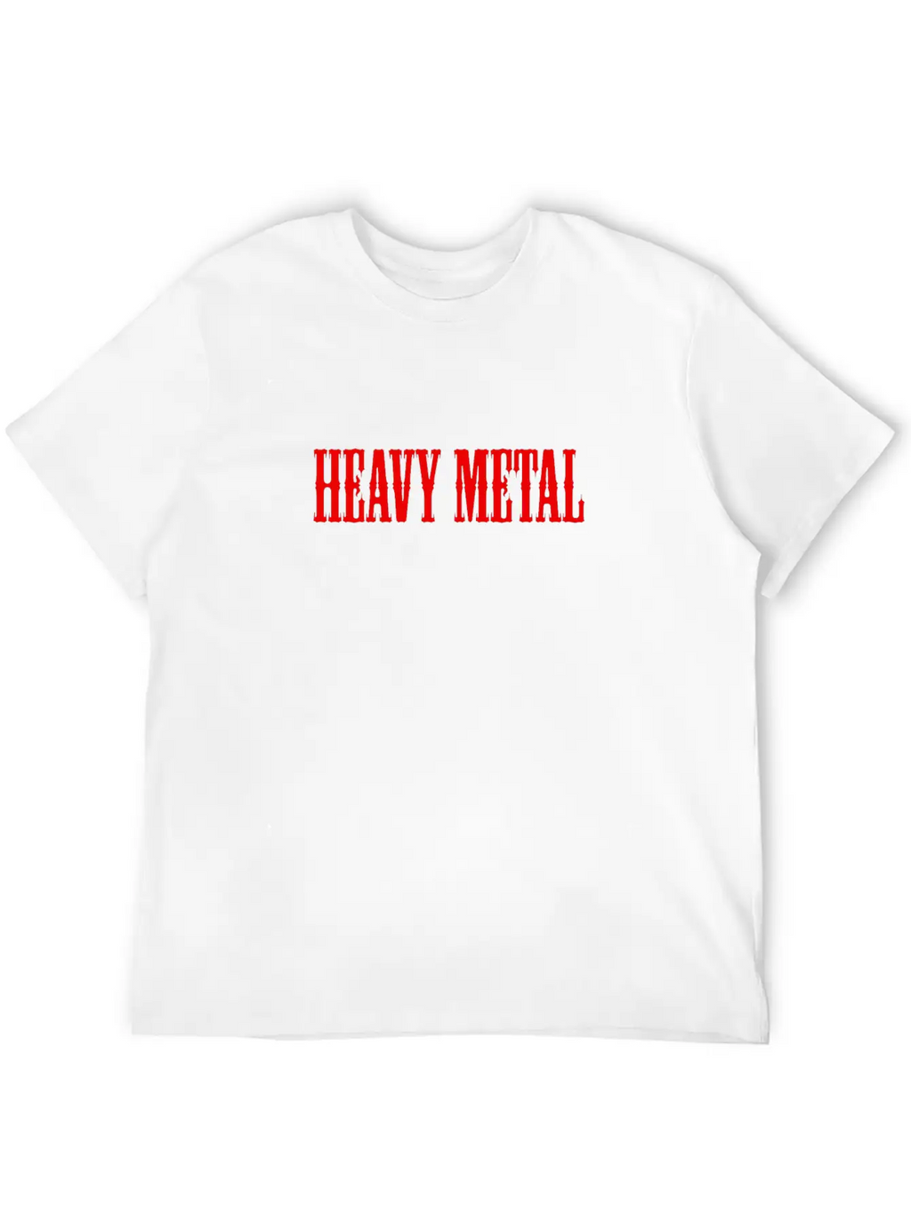 Heavy Metal Casual Graphic T-Shirt – Simple And Comfortable Daily Wear