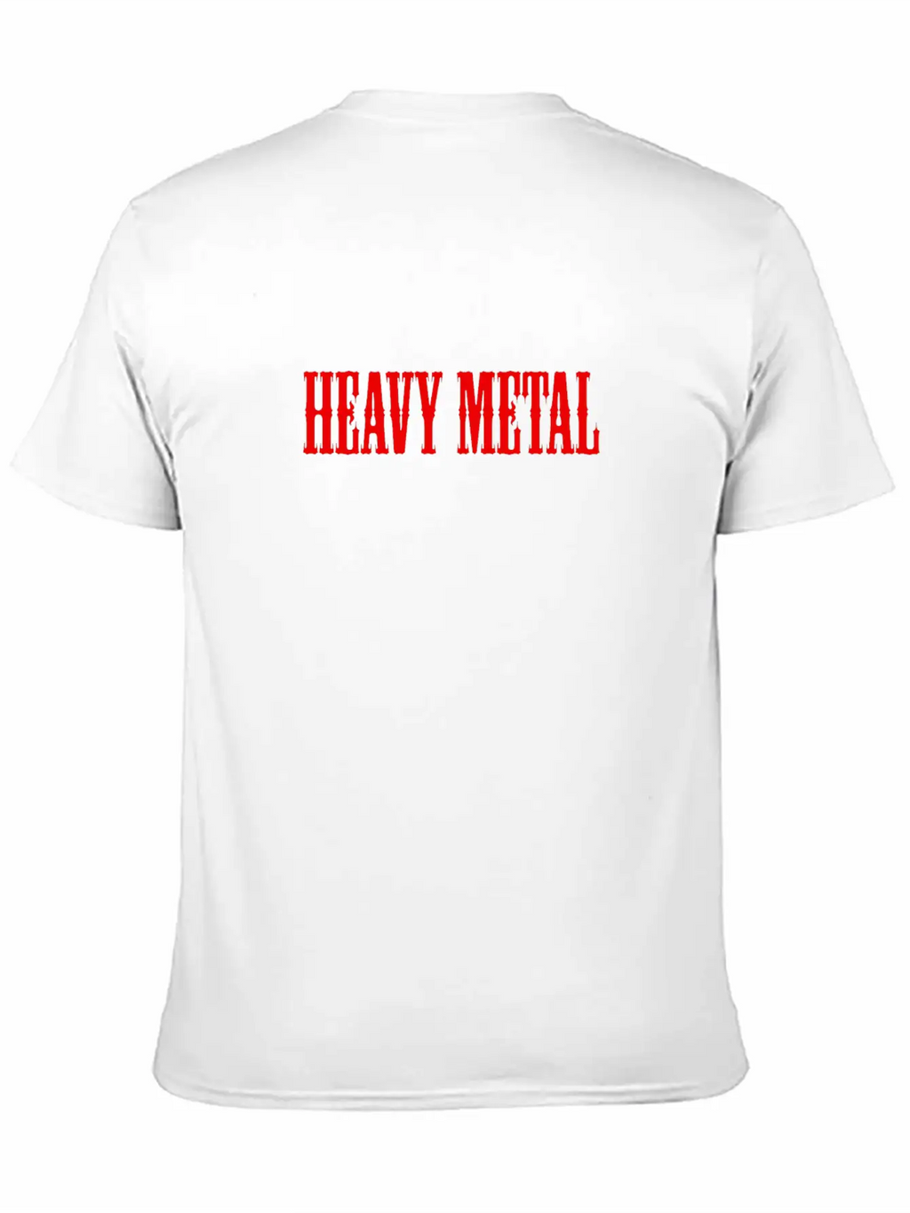 Heavy Metal Casual Graphic T-Shirt – Simple And Comfortable Daily Wear