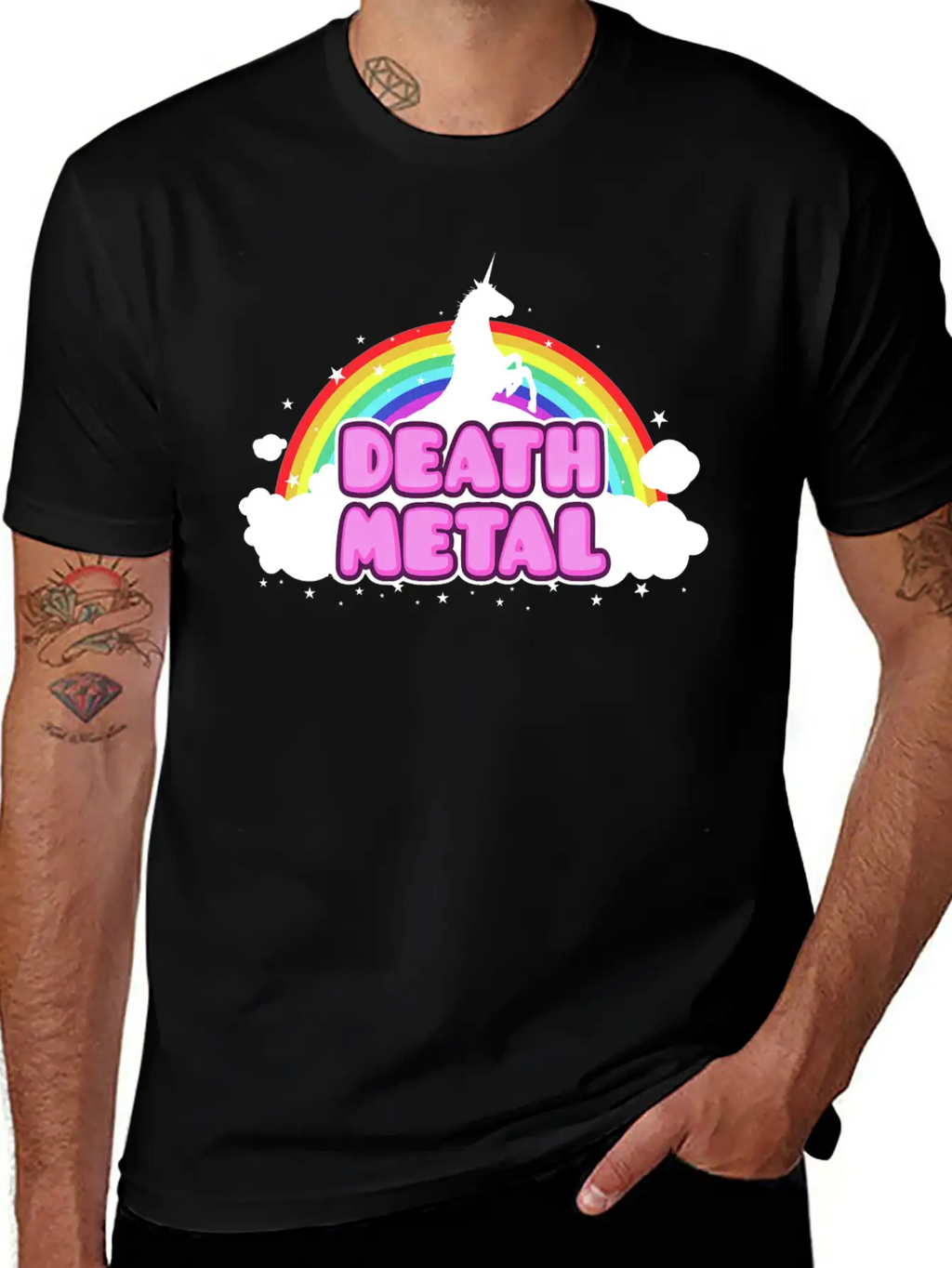 HEAVY METAL PARODY Unisex Short Sleeve Soft Cotton T-Shirt – Casual Everyday Wear