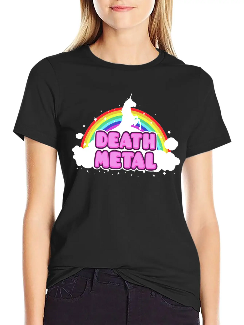 HEAVY METAL PARODY Unisex Short Sleeve Soft Cotton T-Shirt – Casual Everyday Wear