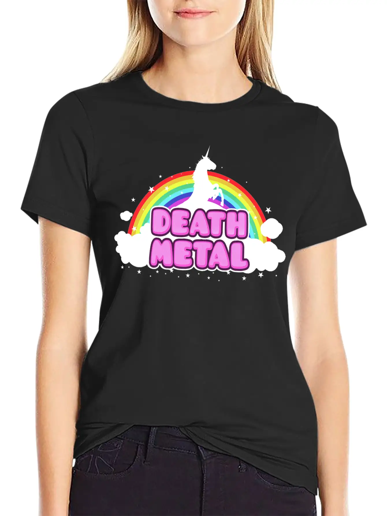 HEAVY METAL PARODY Unisex Short Sleeve Soft Cotton T-Shirt – Casual Everyday Wear
