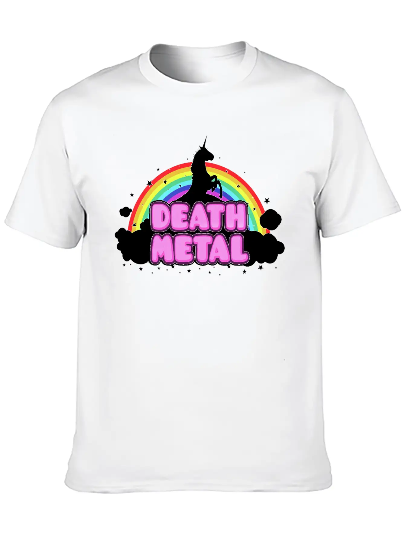HEAVY METAL PARODY Unisex Short Sleeve Soft Cotton T-Shirt – Casual Everyday Wear