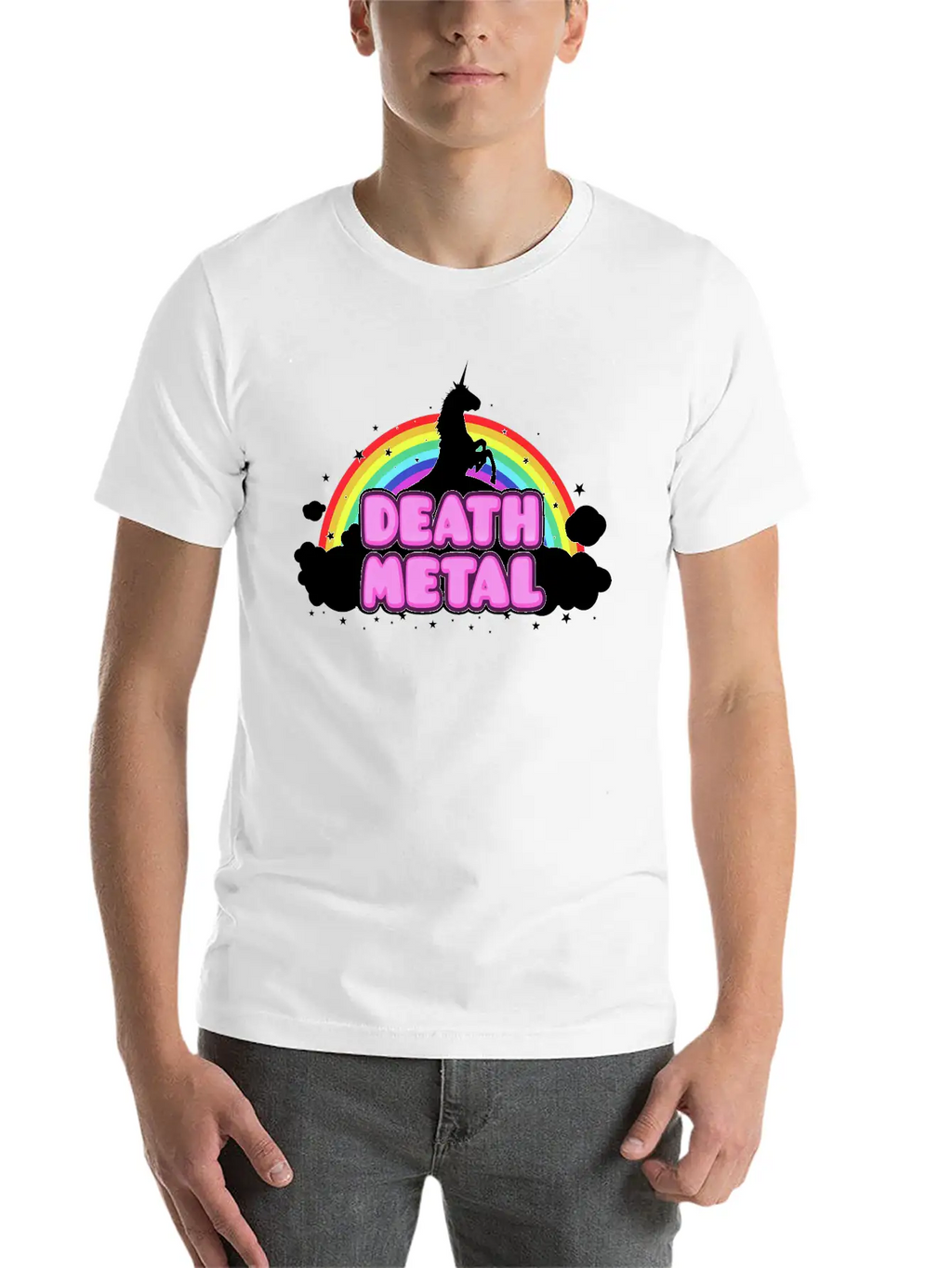 HEAVY METAL PARODY Unisex Short Sleeve Soft Cotton T-Shirt – Casual Everyday Wear