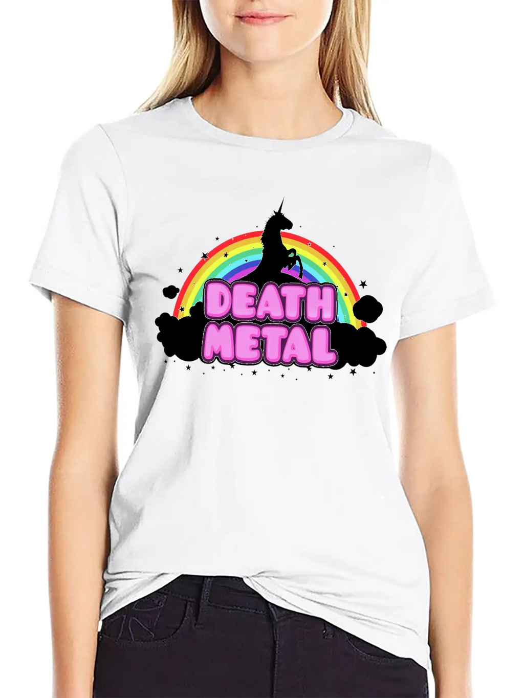 HEAVY METAL PARODY Unisex Short Sleeve Soft Cotton T-Shirt – Casual Everyday Wear